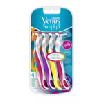 Venus Simply3 Disposable Razor – 4 count pack