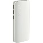 Front of recalled power bank that may have a company logo