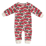 Recalled French terry jumpsuit