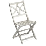 Jimco Outdoor Folding Bistro Chairs in graywash finishes
