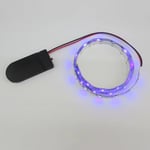 Recalled AliExpress LED strip light - purple