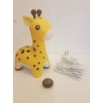 The recalled HoMedics Giraffe Comfort Creatures Nightlight with detached foot.
