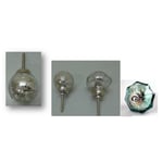 Recalled Mercury Glass Crackled Style drawer knob.