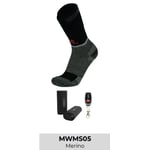 Recalled Fieldsheer Apparel Technologies Heated Socks – Model MWMS05 – Merino in black/gray