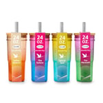 Recalled Tumblers with a metal straw
