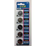 Recalled LiCB CR2032 3V Lithium Coin Batteries