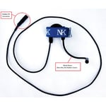 The recalled NK R2 microphone is used with an NK Cox Box 08 or an NK Cox Box Mini