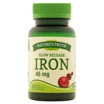 Nature’s Truth Slow Release Iron 45 mg replacement bottle with child-resistant cap