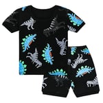 Recalled Tkala Fashion children's pajamas - short sleeves, multi-color dinosaur print