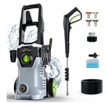 Recalled Patoolio US pressure washer with four Quick Connect nozzles and foam cannon