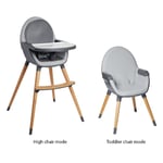 A View of the Tuo Convertible High Chair