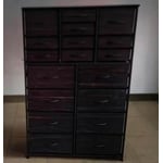 Recalled 17 Stories Furniture Dresser in black (front)
