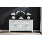 Recalled Alanca 6-Drawer Wood Dressers