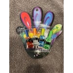 Recalled LED Finger Beams (front of the package)