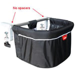 Chairs included in this recall do not have black plastic spacers between the cross bar and clamps