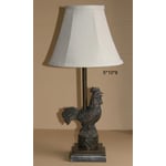 Rooster-themed lamp