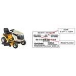 Tractor Identification Photos (by Brand) and Sample DOM Labels: