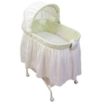 KB021-ARC- Tender Vibes Travel Bassinet (lime green cover)
