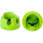 Bumbo seat with restraint belt repair (side view and top view)