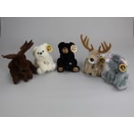 Purr-Fection Stuffed Animals with LED Flashlights