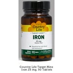 Country Life Target Mins Iron Tablets
