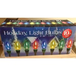 Big Lots Holiday Light Bulbs 10-piece set