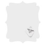 Quatrefoil Magnet Board front view