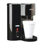 Jerdon Style CM12B 1-Cup Coffeemaker