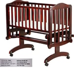Lullaby Cradle Glider model 640C-Cherry