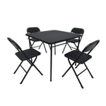 Walmart Mainstays five-piece card table and chairs set