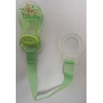 Recalled Playtex green pacifier holder clip