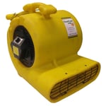 Recalled yellow air mover (front left side view)