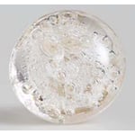 Cost Plus World Market Glass Clear Bubble Knobs