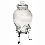 Publix Glass Beverage Dispenser Set