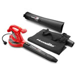 Homelite electric leaf blower vacuum, attachment and bag