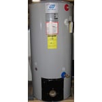 John Wood brand model JW517 50 gallon oil-fired water heater