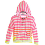 Girl's Lightweight Striped Hoodie