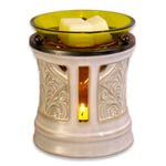 Tealight wax warmer—green