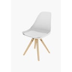 Stars Plastic Chair in White