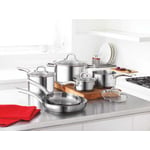 Martha Stewart Collection™ 10-piece Stainless Steel Cookware Set