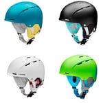Head ski and snowboard helmets