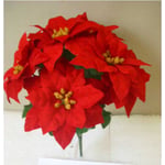 SKU 424066 Red Poinsettia Bush