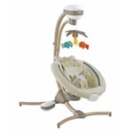 CHM84 Soothing Savanna Cradle 'n Swing