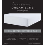 Wamsutta Dream Zone cotton 800 thread count mattress pads