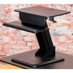 Square Grove sit-stand desk converter (freestand version)