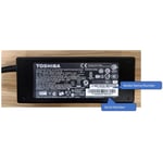 Recalled Toshiba AC Adapter with model name/number and serial number location