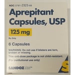 Recalled Aprepitant Capsules 125 mg – NDC 0781-2323-68 – Carton