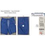 Recalled Men's Simply True Fleece Shorts in Darkest Blue