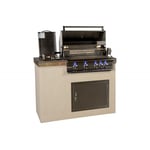 Recalled Paradise Grills GX4 Outdoor Kitchen (shown with grill, access door, and optional side burner)