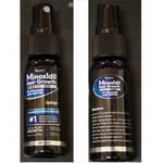Recalled Tuymec Minoxidil Hair Growth Serum Spray Bottle (front and back)